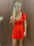 Lady In Red Dress