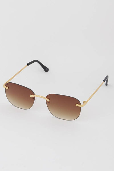 Shop Neighbors - Checker Lined Sunglasses